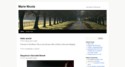 Desktop Screenshot of marienicola.com